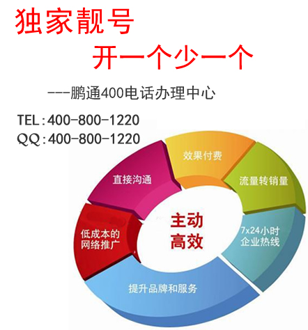 增強與消費群眾雙方面的聯(lián)系，公司不能少400電話辦理